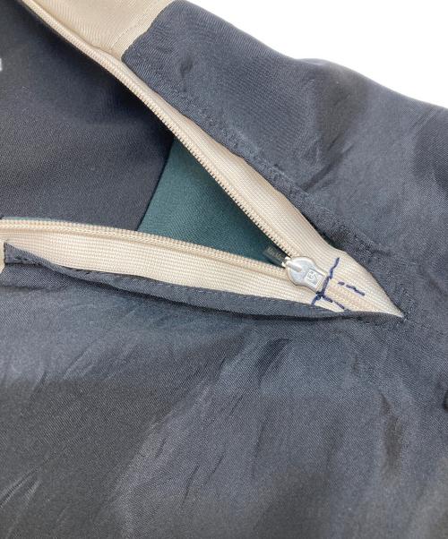 MaxMara（マックスマーラ）MaxMara (マックスマーラ) 着痩せタンクワンピース ブラック×ベージュ サイズ:38の古着・服飾アイテム