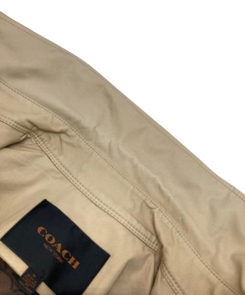 COACH（コーチ）COACH (コーチ) トレンチコート ベージュ サイズ:Mの古着・服飾アイテム