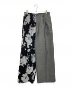 ORIMIオリミ）の古着「BIG BIG SLACKS」｜グレー