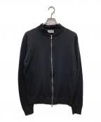 JOHN SMEDLEYジョンスメドレー）の古着「ウールドライバーズニット」｜ブラック