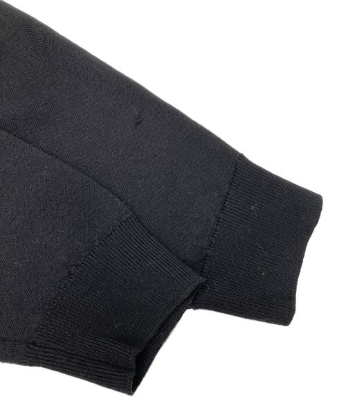 JOHN SMEDLEY（ジョンスメドレー）JOHN SMEDLEY (ジョンスメドレー) ウールドライバーズニット ブラック サイズ:Lの古着・服飾アイテム