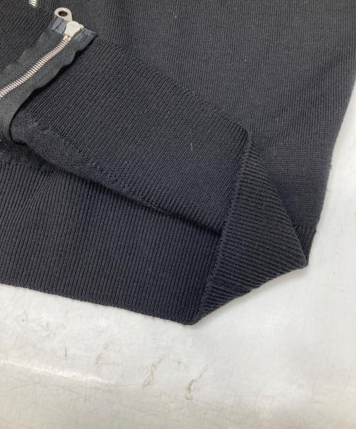 JOHN SMEDLEY（ジョンスメドレー）JOHN SMEDLEY (ジョンスメドレー) ウールドライバーズニット ブラック サイズ:Lの古着・服飾アイテム