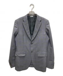 COMME des GARCONS HOMME DEUX（コムデギャルソン オム ドゥ）の古着「チェックテーラードジャケット」｜グレー