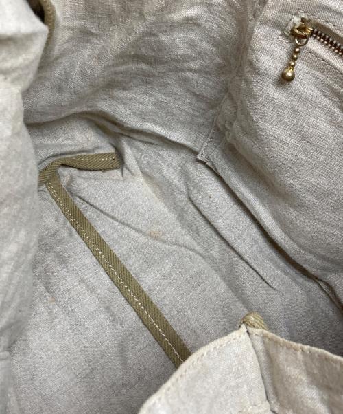 SLOW（スロウ）SLOW (スロウ) インナーバッグ付レザーバッグ ブラウンの古着・服飾アイテム