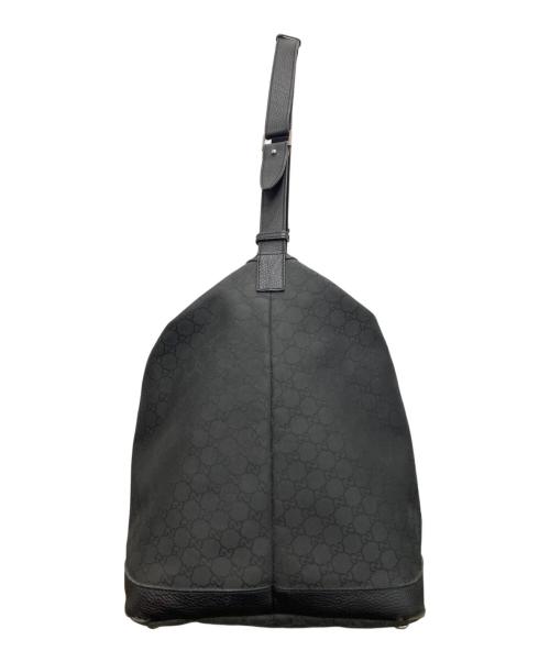 GUCCI（グッチ）GUCCI (グッチ) ボストンバッグ ブラックの古着・服飾アイテム