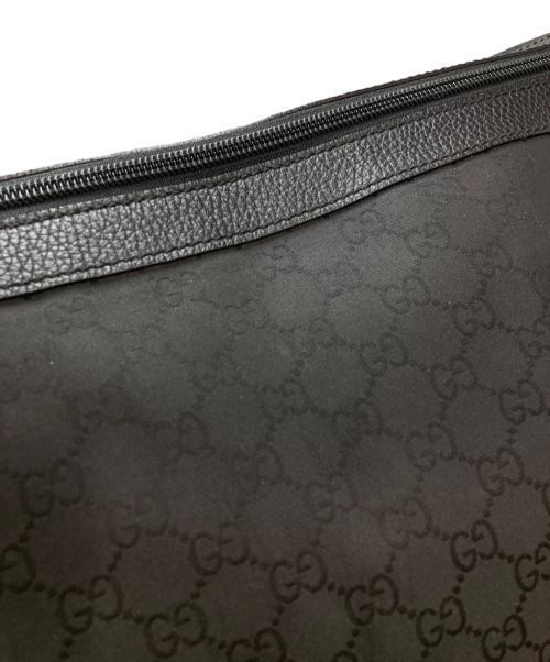 GUCCI（グッチ）GUCCI (グッチ) ボストンバッグ ブラックの古着・服飾アイテム