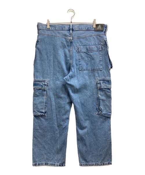 LEVIS SILVERTAB（リーバイス）LEVIS SILVERTAB (リーバイス) ルーズ クロップド カーゴ デニム インディゴ サイズ:W36の古着・服飾アイテム