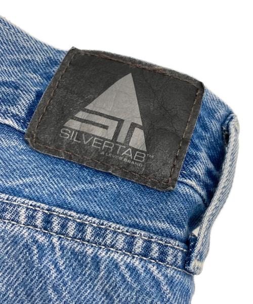 LEVIS SILVERTAB（リーバイス）LEVIS SILVERTAB (リーバイス) ルーズ クロップド カーゴ デニム インディゴ サイズ:W36の古着・服飾アイテム