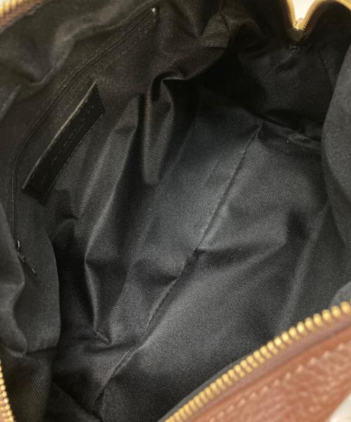 AULENTTI（オウレンティ）AULENTTI (オウレンティ) 2WAYバッグ ブラウンの古着・服飾アイテム