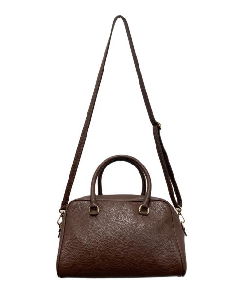 AULENTTI（オウレンティ）AULENTTI (オウレンティ) 2WAYバッグ ブラウンの古着・服飾アイテム