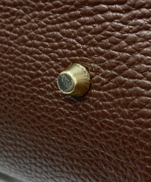 AULENTTI（オウレンティ）AULENTTI (オウレンティ) 2WAYバッグ ブラウンの古着・服飾アイテム