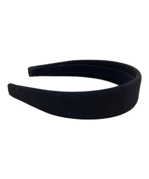 Salvatore Ferragamo（サルヴァトーレ フェラガモ）Salvatore Ferragamo (サルヴァトーレ フェラガモ) ヴァラリボンカチューシャ ブラックの古着・服飾アイテム