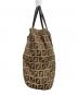 FENDI (フェンディ) ズッカ柄キャンパスハンドバッグ ベージュ：23000円