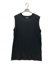 Acne studios（アクネ ストゥディオズ）の古着「ノースリーブカットソー」｜ブラック