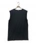 ACNE STUDIOS (アクネ ストゥディオズ) ノースリーブカットソー ブラック サイズ:S：5000円