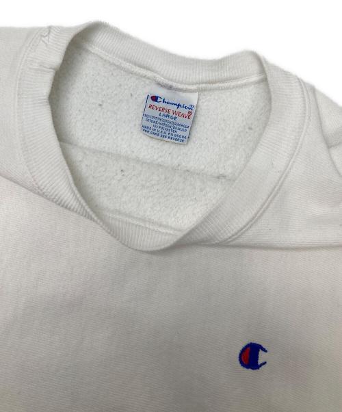 Champion（チャンピオン）Champion (チャンピオン) リバースウィーブスウェット ホワイト サイズ:Lの古着・服飾アイテム