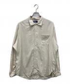 POLO RALPH LAURENポロ・ラルフローレン）の古着「シルクコットンリネンシャツ」｜ベージュ