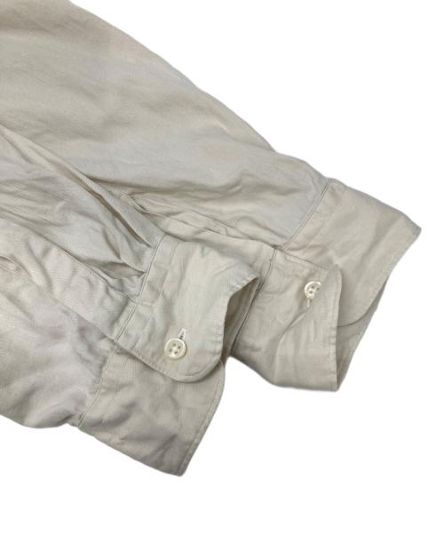 POLO RALPH LAUREN（ポロ・ラルフローレン）POLO RALPH LAUREN (ポロ・ラルフローレン) シルクコットンリネンシャツ ベージュ サイズ:XLの古着・服飾アイテム