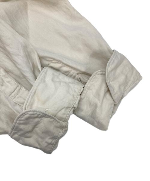 POLO RALPH LAUREN（ポロ・ラルフローレン）POLO RALPH LAUREN (ポロ・ラルフローレン) シルクコットンリネンシャツ ベージュ サイズ:XLの古着・服飾アイテム