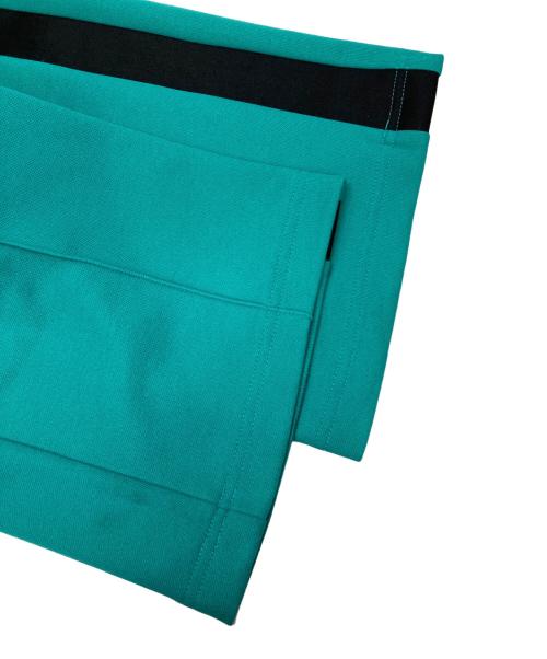 Maison Margiela 10（メゾンマルジェラ 10）Maison Margiela 10 (メゾンマルジェラ 10) サイドライントラックパンツ グリーン サイズ:46の古着・服飾アイテム