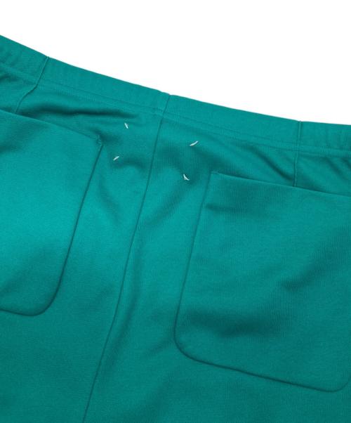 Maison Margiela 10（メゾンマルジェラ 10）Maison Margiela 10 (メゾンマルジェラ 10) サイドライントラックパンツ グリーン サイズ:46の古着・服飾アイテム