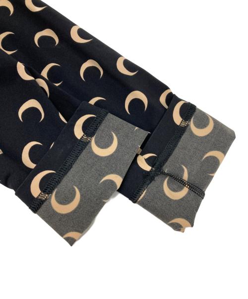 marine serre man（マリーンセル）marine serre man (マリーンセル) ムーンプリントセカンドスキンカットソー ブラック サイズ:Lの古着・服飾アイテム