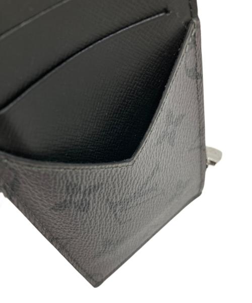 LOUIS VUITTON（ルイ ヴィトン）LOUIS VUITTON (ルイ ヴィトン) コインカード・ホルダー ブラックの古着・服飾アイテム