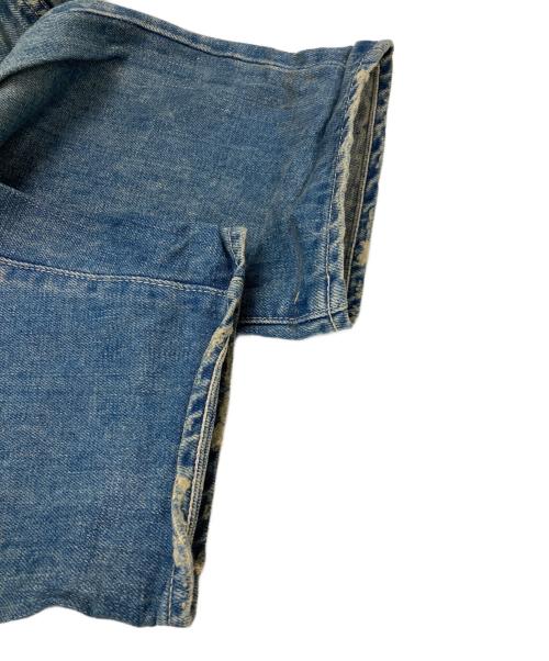 mina perhonen（ミナ ペルホネン）mina perhonen (ミナ ペルホネン) ダメージ加工デニムパンツ インディゴ サイズ:38の古着・服飾アイテム