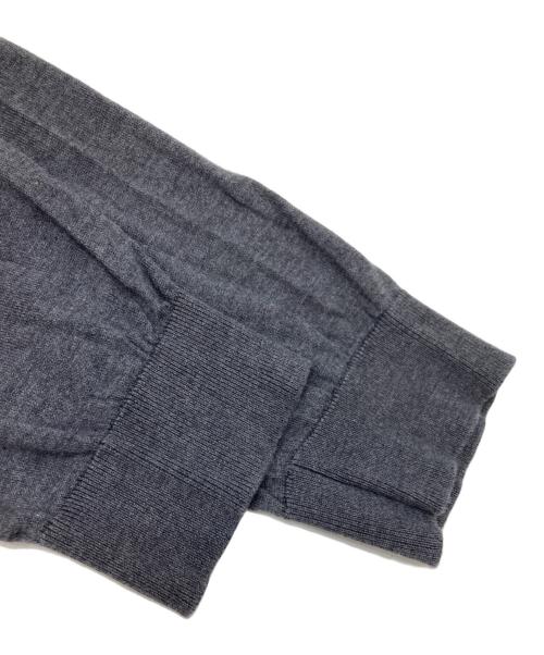 JOHN SMEDLEY（ジョンスメドレー）JOHN SMEDLEY (ジョンスメドレー) Vネックニット グレー サイズ:Lの古着・服飾アイテム
