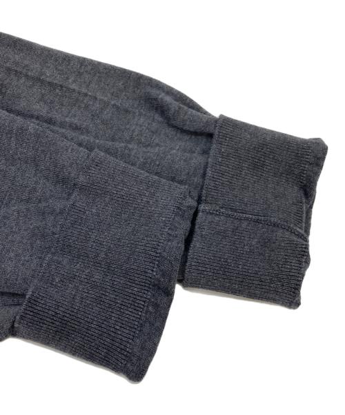 JOHN SMEDLEY（ジョンスメドレー）JOHN SMEDLEY (ジョンスメドレー) Vネックニット グレー サイズ:Lの古着・服飾アイテム