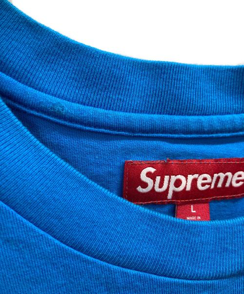 SUPREME（シュプリーム）SUPREME (シュプリーム) SMALL BOX LOGO Tee ブルー サイズ:Lの古着・服飾アイテム