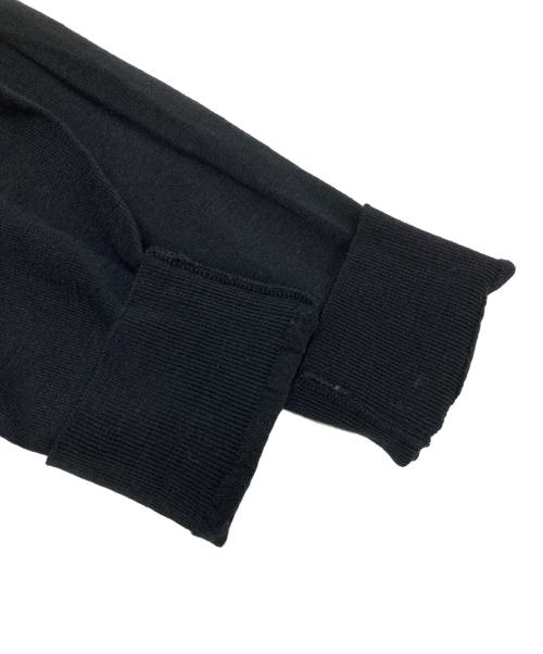 JOHN SMEDLEY（ジョンスメドレー）JOHN SMEDLEY (ジョンスメドレー) MEN'S BIGI (メンズビギ) ニット レッド×ブラック サイズ:Mの古着・服飾アイテム