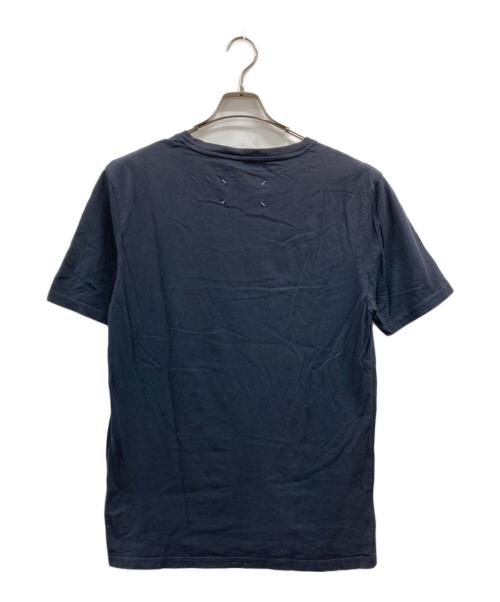 Maison Margiela（メゾンマルジェラ）Maison Margiela (メゾンマルジェラ) クルーネックＴシャツ ネイビー サイズ:48の古着・服飾アイテム