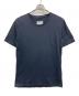 Maison Margiela（メゾンマルジェラ）の古着「クルーネックＴシャツ」｜ネイビー