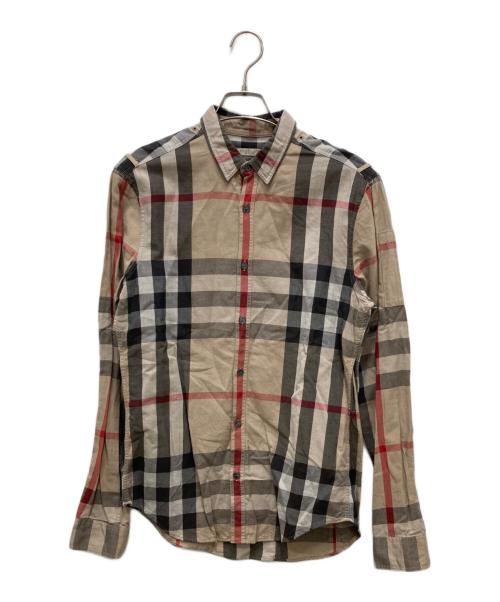 BURBERRY BRIT（バーバリーブリット）BURBERRY BRIT (バーバリーブリット) ノバチェックシャツ ベージュ サイズ:Sの古着・服飾アイテム