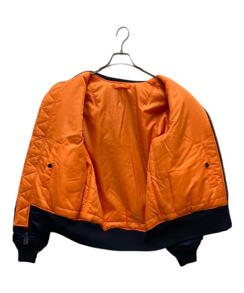 ALPHA（アルファ）ALPHA (アルファ) STRICT-G (ストラクトジー) MA1フライトジャケット ネイビー サイズ:Lの古着・服飾アイテム