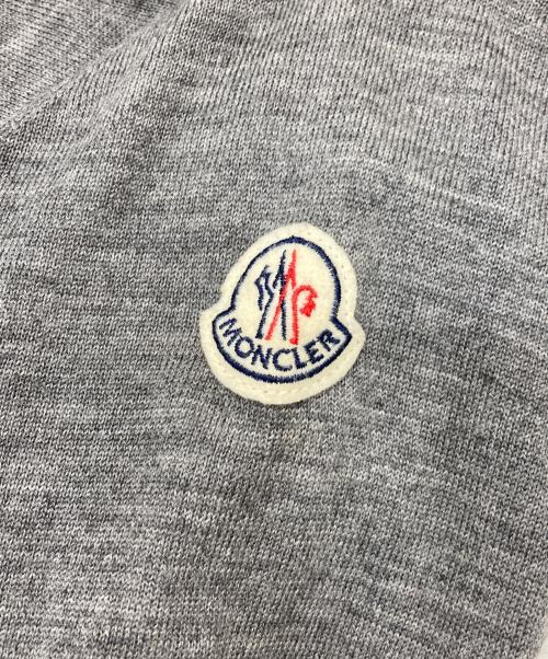 MONCLER（モンクレール）MONCLER (モンクレール) maglione tricot cardigan グレー サイズ:Sの古着・服飾アイテム