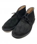 Alden×BEAMSオールデン×ビームス）の古着「別注スエードチャッカ」｜ブラック