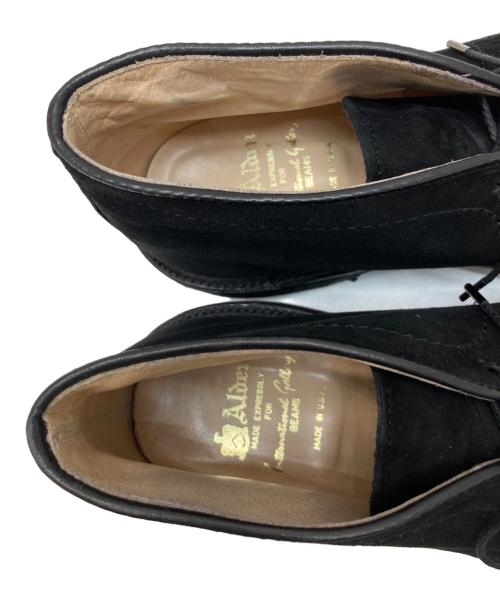 Alden（オールデン）Alden (オールデン) BEAMS (ビームス) 別注スエードチャッカ ブラック サイズ:7 1/2D バリーラストの古着・服飾アイテム