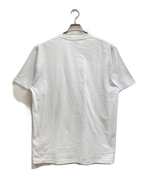 Mercedes Anchor（（メルセデスアンカー））Mercedes Anchor (（メルセデスアンカー）) Graph Paper Logo Tee ホワイト サイズ:XLの古着・服飾アイテム