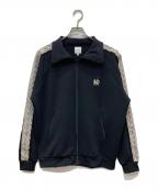 SASQUATCHfabrix.サスクワッチファブリックス）の古着「LACE TAPE TRACK JACKET」｜ブラック