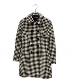中古・古着通販】PRADA (プラダ) ナイロンステンカラーコート ブラック