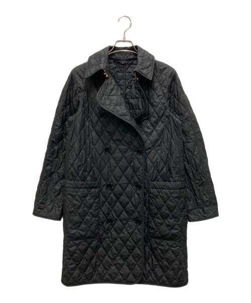 BURBERRY（バーバリー）BURBERRY (バーバリー) Tything Diamond Quilted Long Jacket ブラック サイズ:Sの古着・服飾アイテム