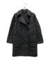 BURBERRY（バーバリー）の古着「Tything Diamond Quilted Long Jacket」｜ブラック