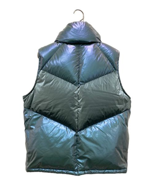 MONCLER（モンクレール）MONCLER (モンクレール) FAUCILLE / ダウンベスト メタリックブルー サイズ:1の古着・服飾アイテム