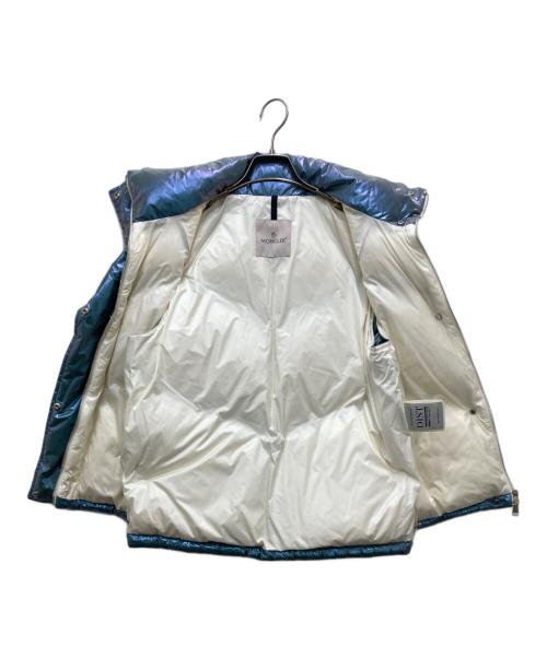 MONCLER（モンクレール）MONCLER (モンクレール) FAUCILLE / ダウンベスト メタリックブルー サイズ:1の古着・服飾アイテム