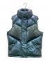 MONCLER（モンクレール）の古着「FAUCILLE / ダウンベスト」｜メタリックブルー