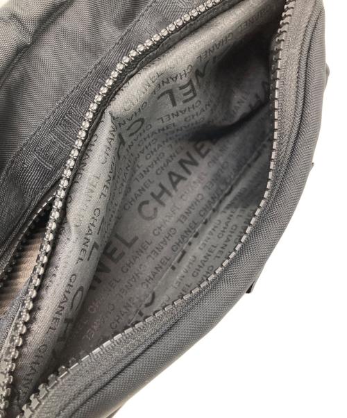 CHANEL（シャネル）CHANEL (シャネル) スポーツライン / ココマークナイロンポーチ ブラックの古着・服飾アイテム