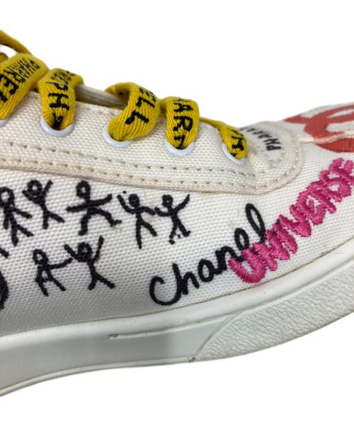 CHANEL（シャネル）CHANEL (シャネル) Pharrell Williams スニーカー ホワイト サイズ:37の古着・服飾アイテム