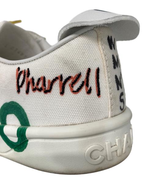 CHANEL（シャネル）CHANEL (シャネル) Pharrell Williams スニーカー ホワイト サイズ:37の古着・服飾アイテム